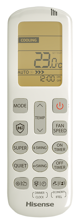 Hisense on/of сплит-системы серии GOAL Classic A R32 (AS-12HR4RLRCA00W)